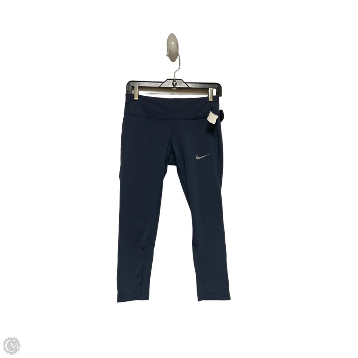 Athletic Leggings By Nike Apparel In Blue, Size: S