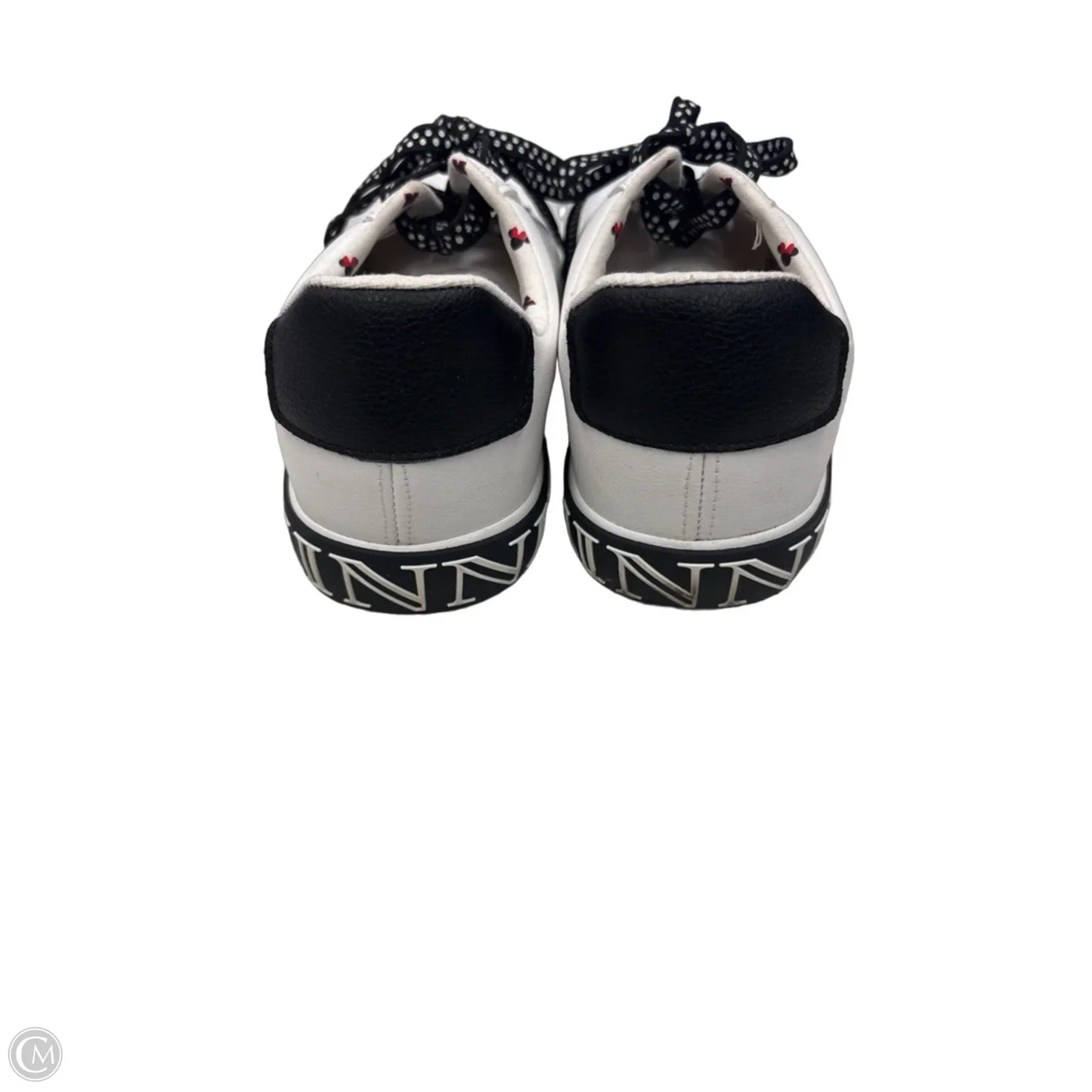 Shoes Sneakers By Disney In Black & White, Size: 9