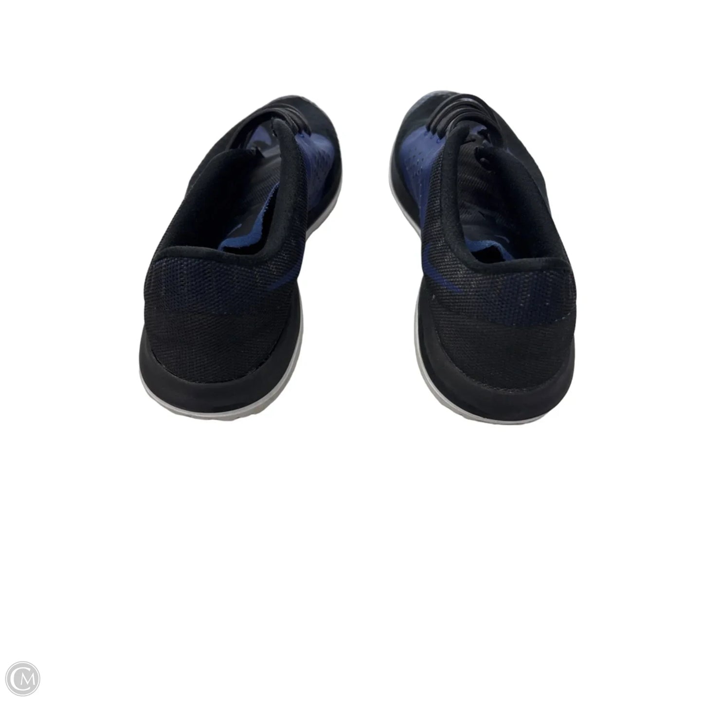 Shoes Athletic By Nike In Black & Blue, Size: 7.5