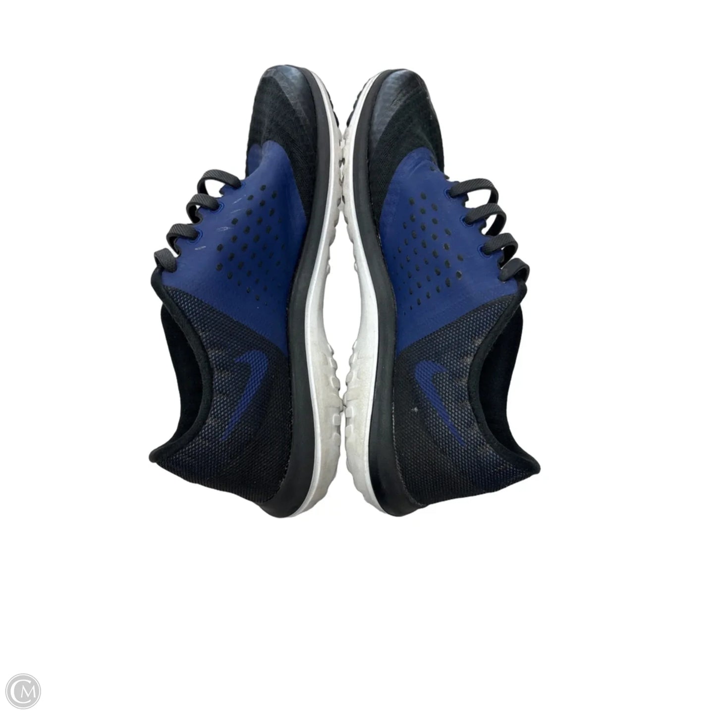 Shoes Athletic By Nike In Black & Blue, Size: 7.5
