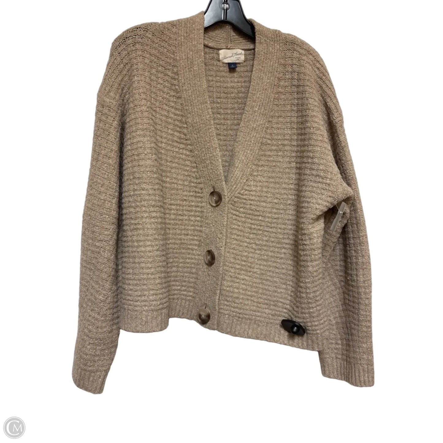 Sweater Cardigan By Universal Thread In Beige, Size: Xl