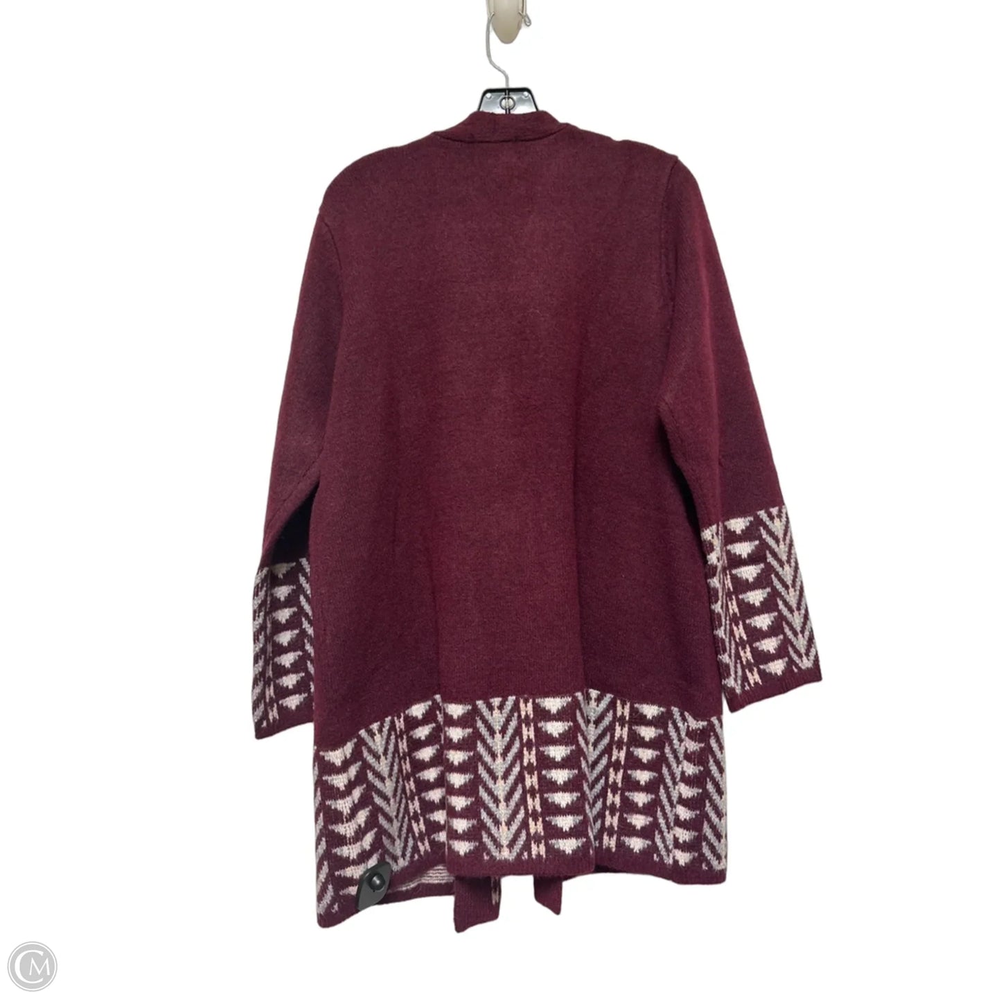 Cardigan By Clothes Mentor In Purple, Size: Xl