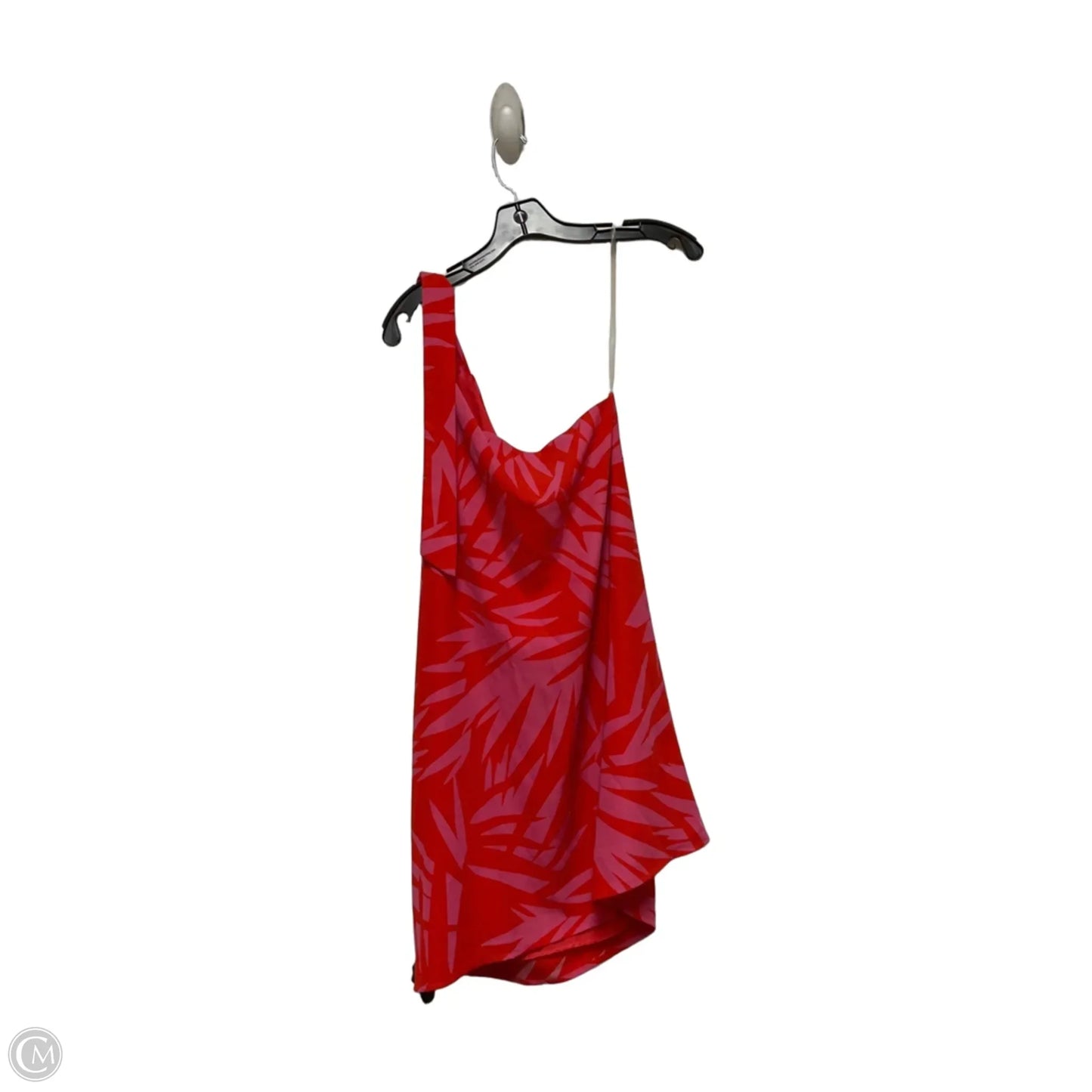 Dress Casual Short By Vestique In Pink & Red, Size: S