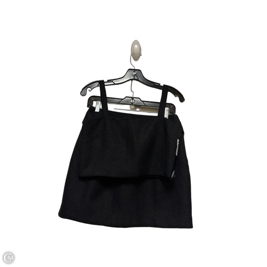 Skirt Set 2pc By Clothes Mentor In Black, Size: 4