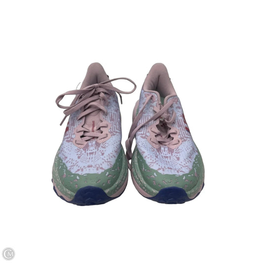 Shoes Athletic By Hoka In Green & Purple, Size: 6