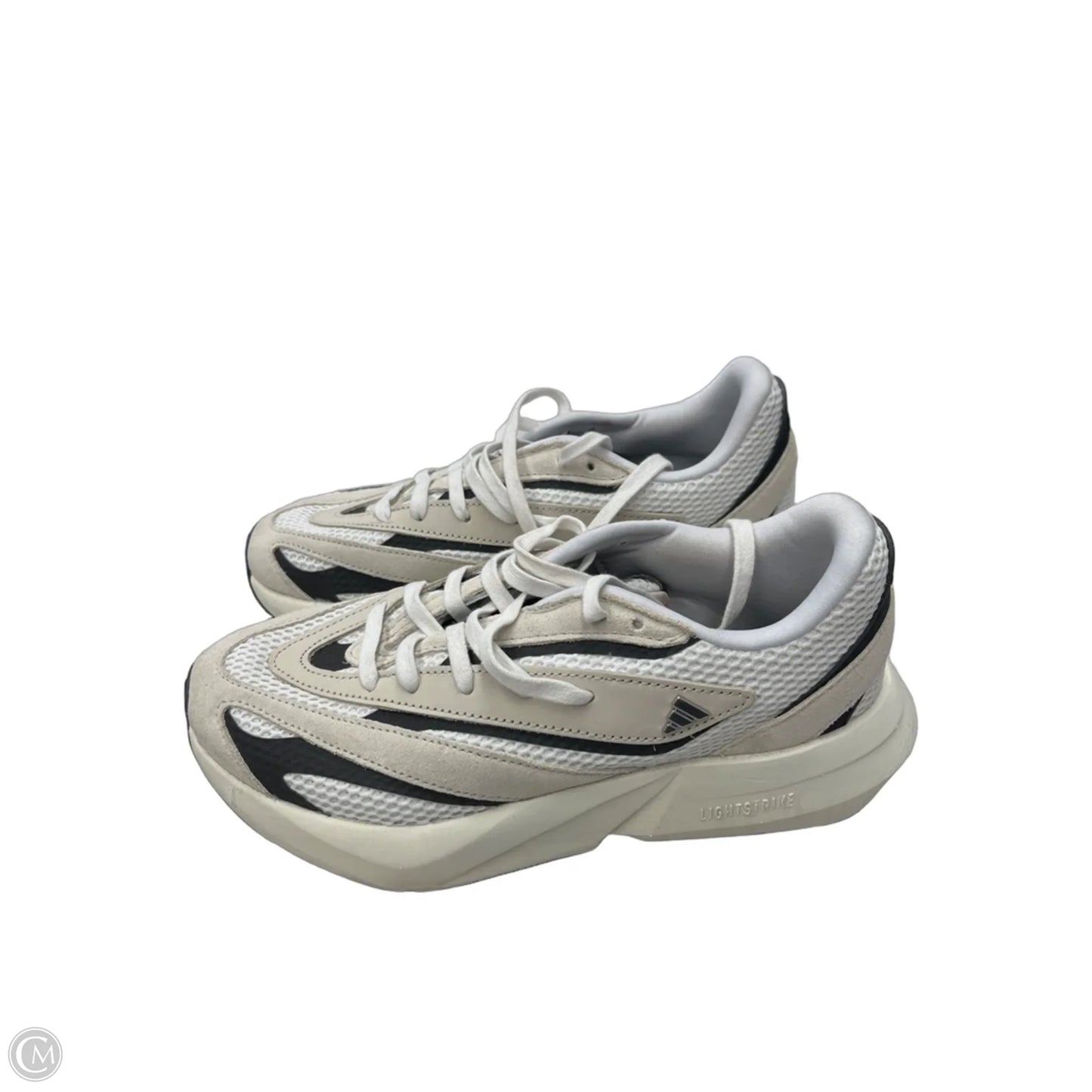 Shoes Athletic By Adidas In Black & Cream, Size: 7