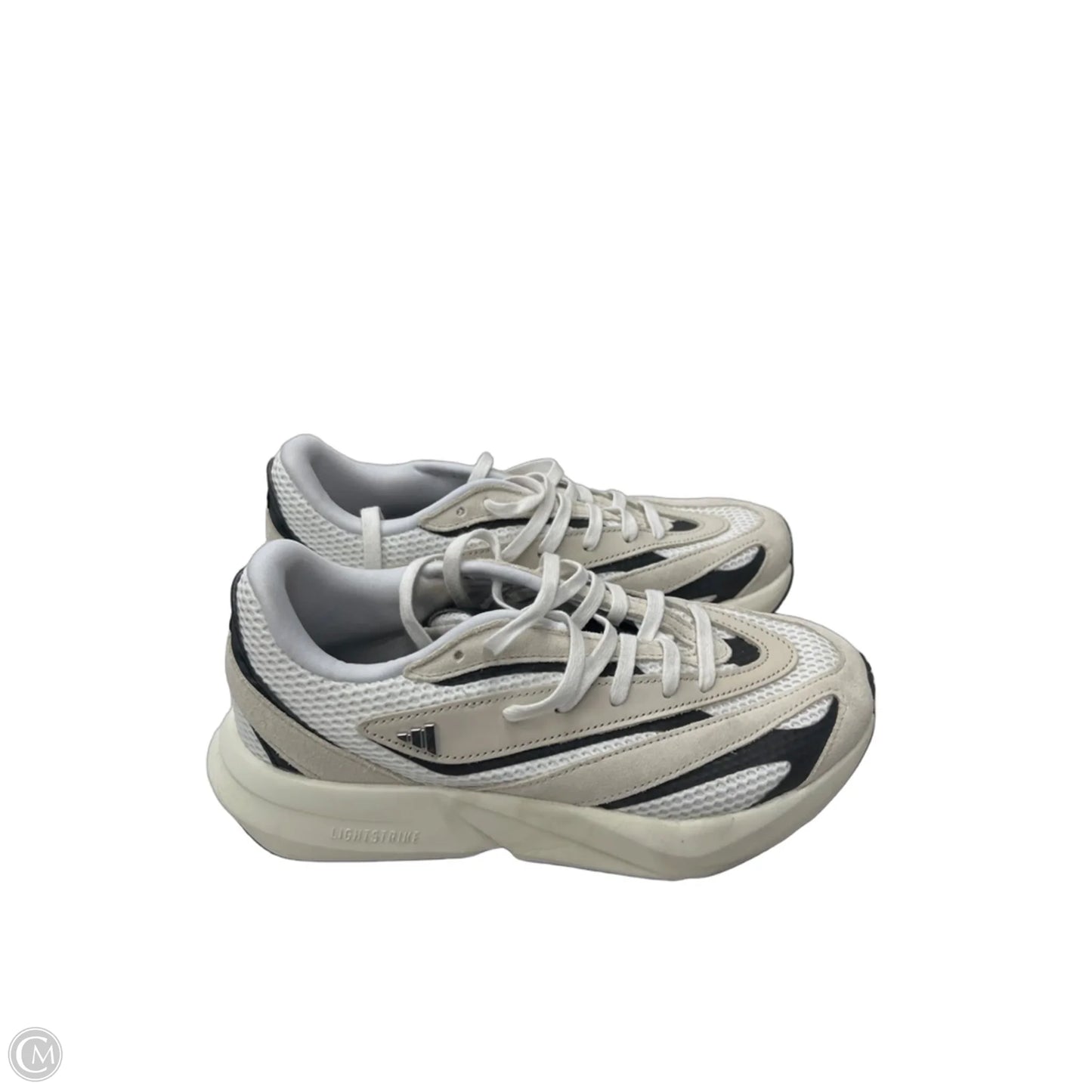 Shoes Athletic By Adidas In Black & Cream, Size: 7