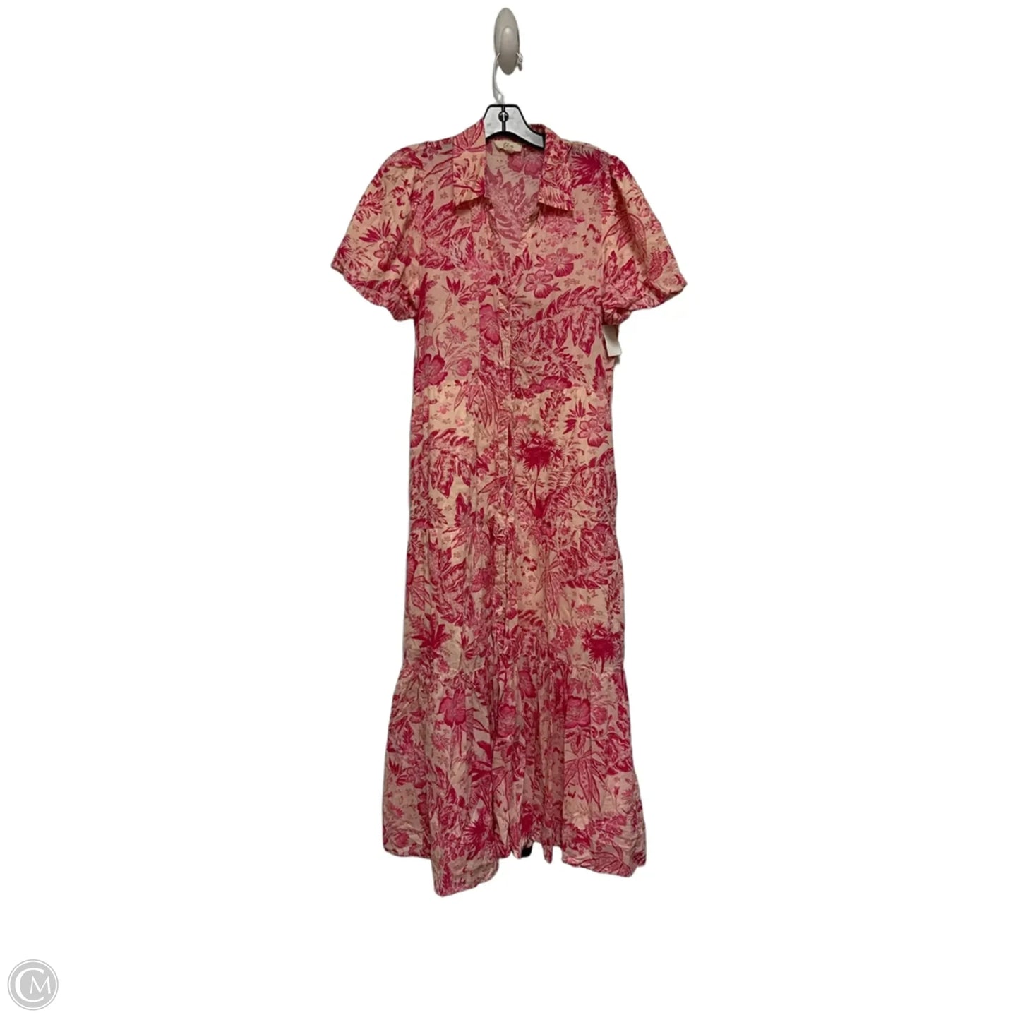 Dress Casual Maxi By Elan In Floral Print, Size: M