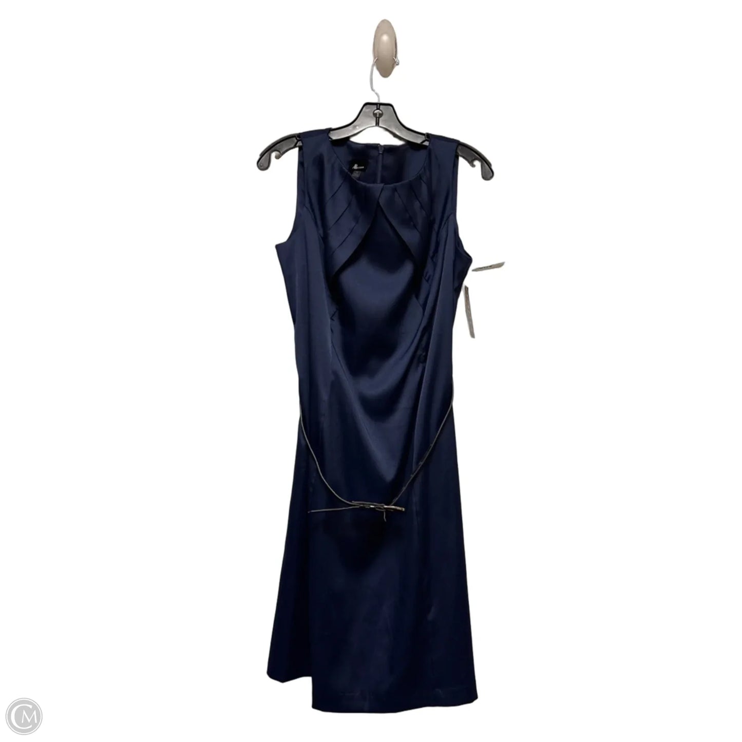 Dress Casual Short By Ab Studio In Navy, Size: Xl