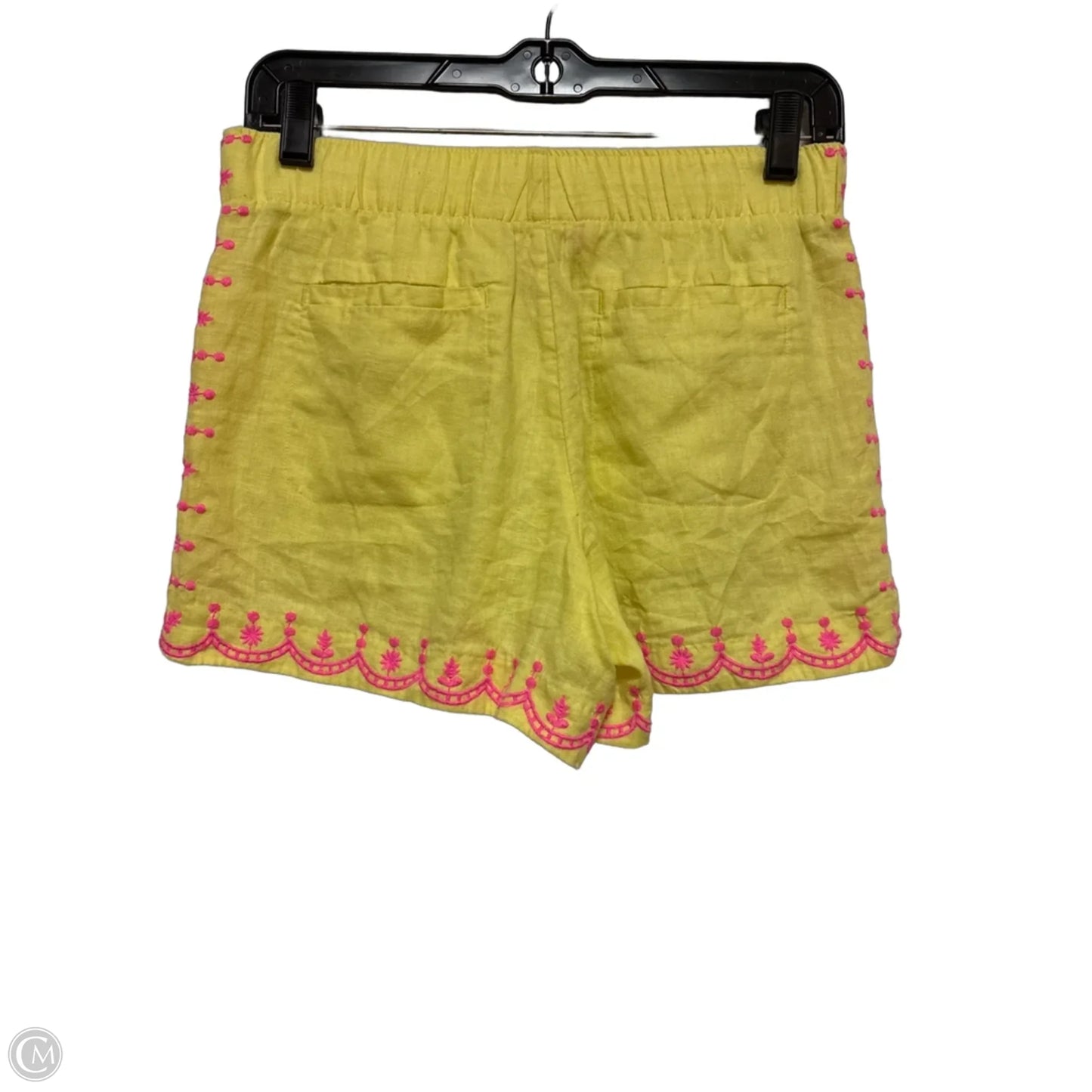 Shorts Designer By Lilly Pulitzer In Pink & Yellow, Size: Xs