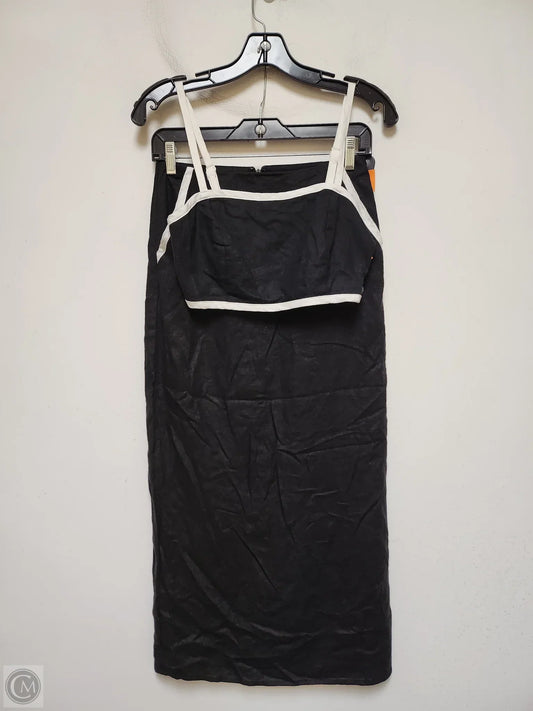 Skirt Set 2pc By House Of Harlow In Black & White, Size: 2
