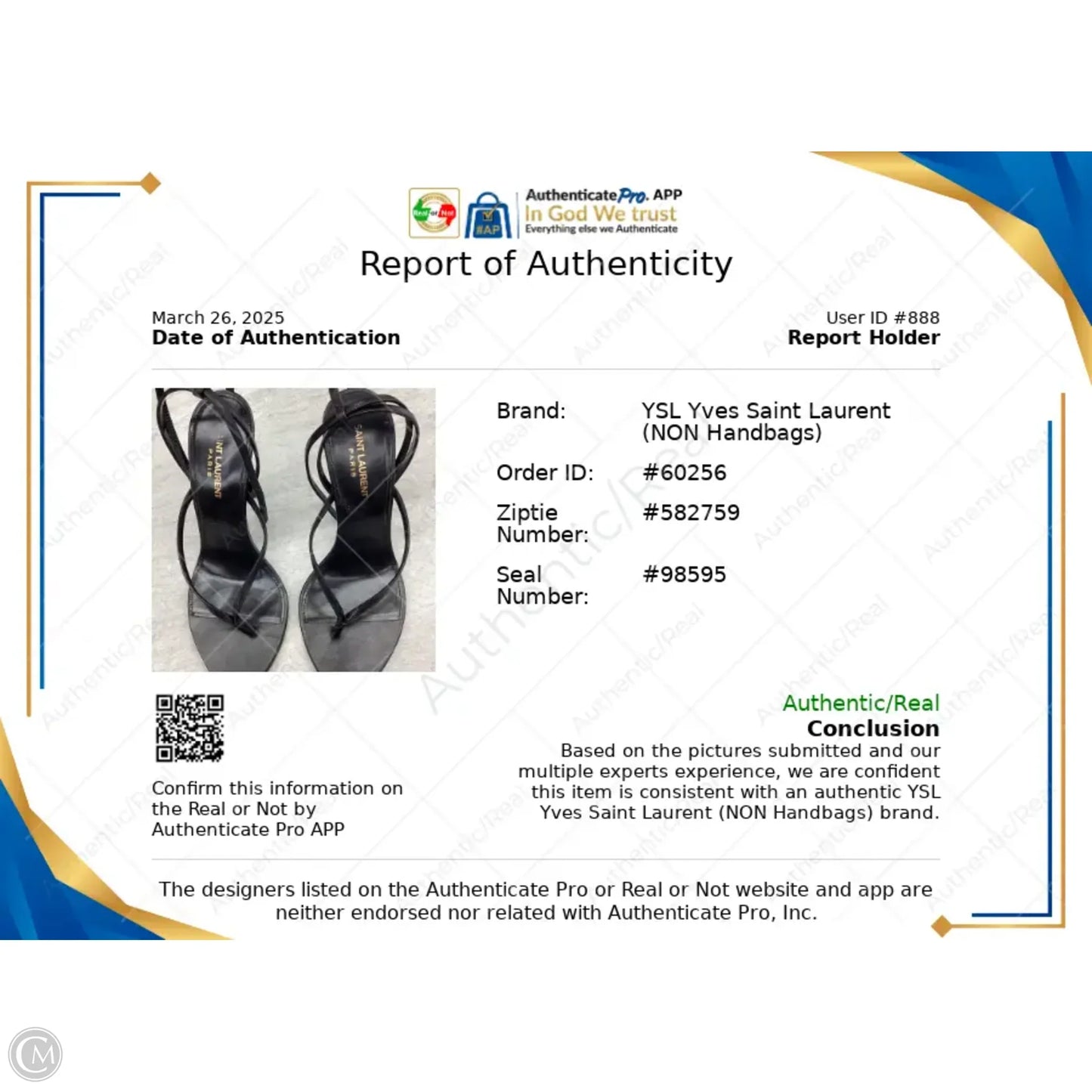 Shoes Luxury Designer By Yves Saint Laurent In Black, Size: 8.5