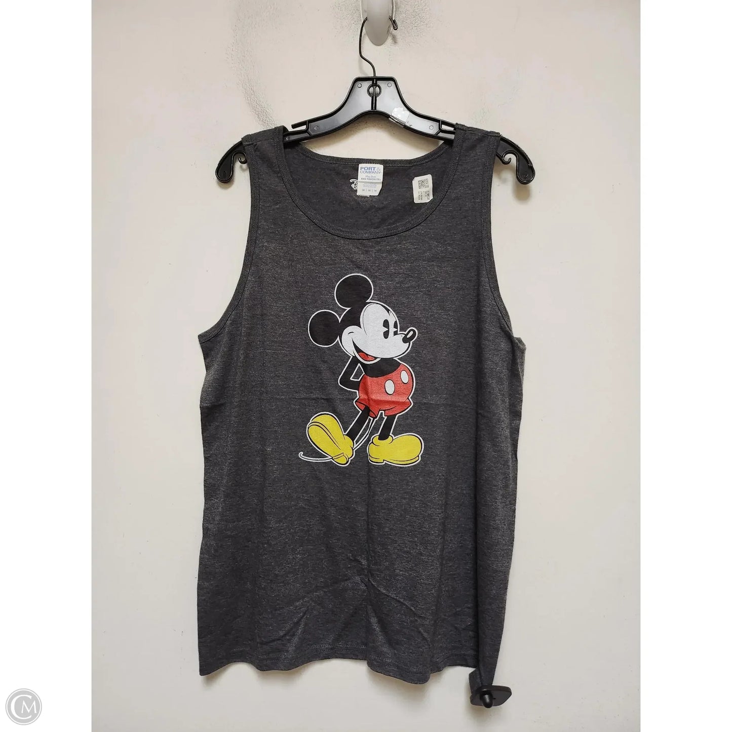Tank Top By Disney Store In Grey, Size: M