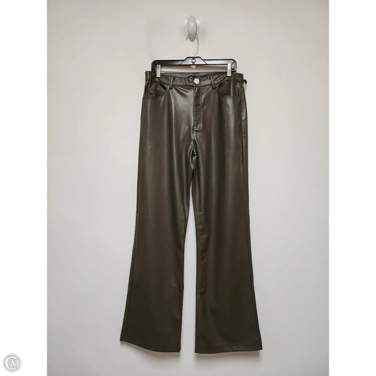 Pants Wide Leg By Zara In Green, Size: 12