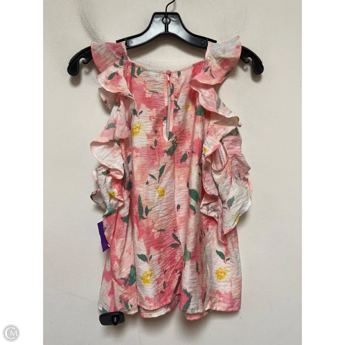 Top Sleeveless By A New Day In Pink, Size: M
