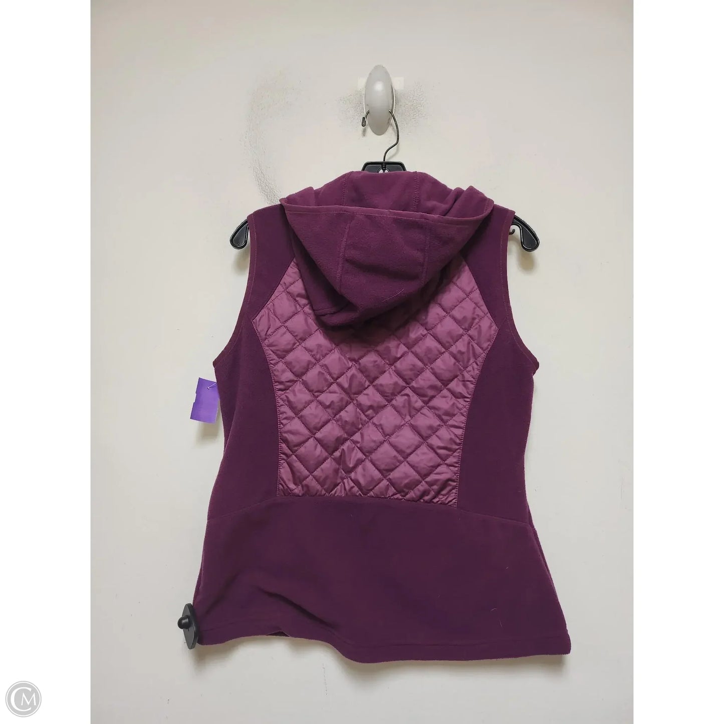 Vest Fleece By Columbia In Purple, Size: S