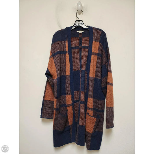 Cardigan By American Eagle In Blue & Orange, Size: M