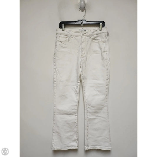 Jeans Boot Cut By Loft In White, Size: 8