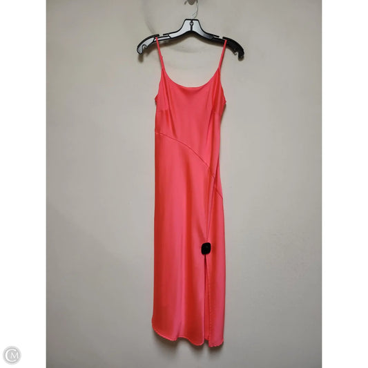 Dress Casual Midi By A New Day In Pink, Size: Xs
