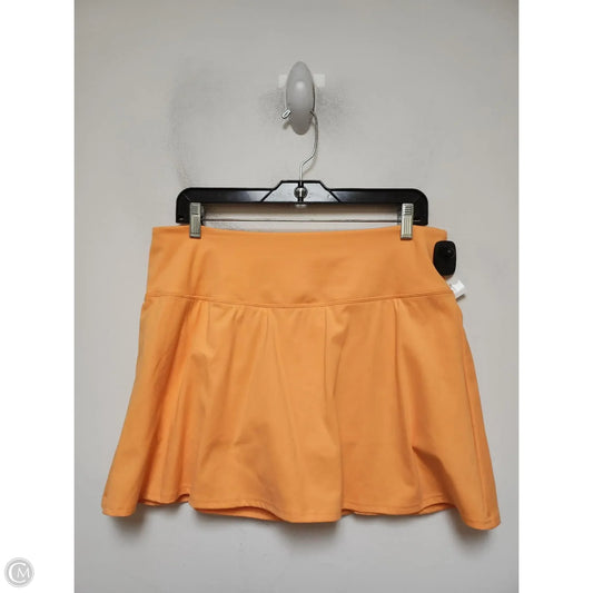 Athletic Skort By All In Motion In Orange, Size: L