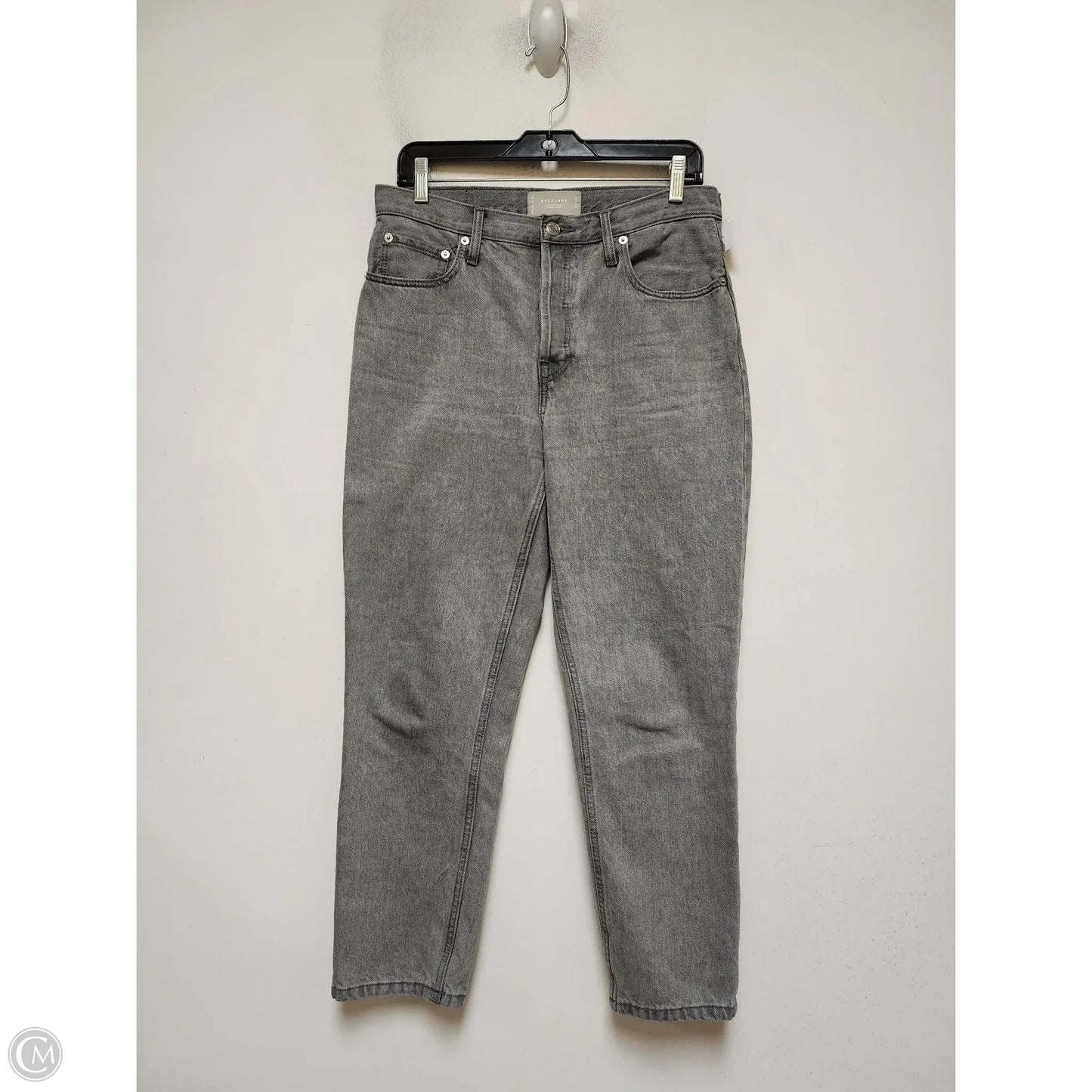 Jeans Cropped By Everlane In Grey, Size: 6