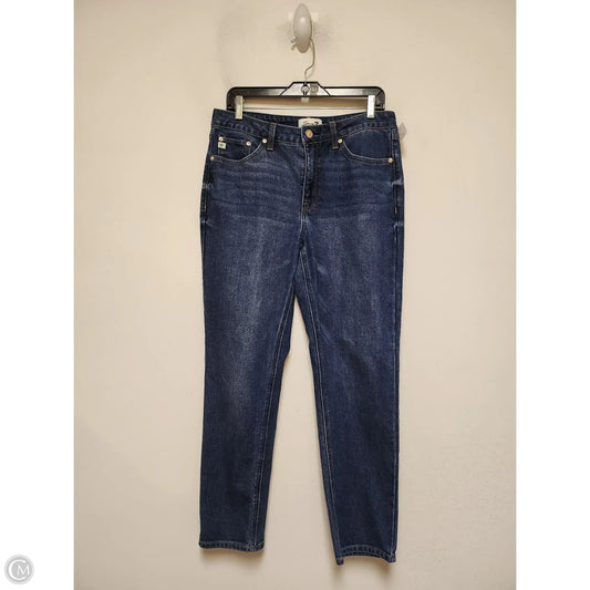 Jeans Straight By Seven 7 In Blue Denim, Size: 8