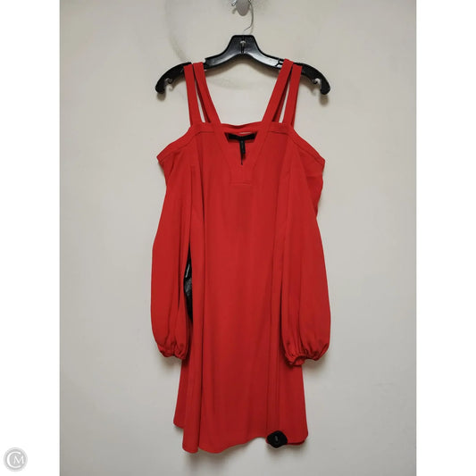 Dress Casual Short By Bcbg In Coral, Size: Xs
