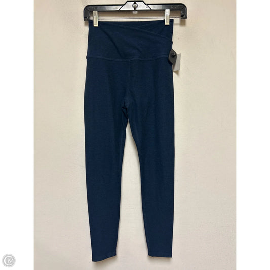 Athletic Leggings By Beyond Yoga In Navy, Size: S