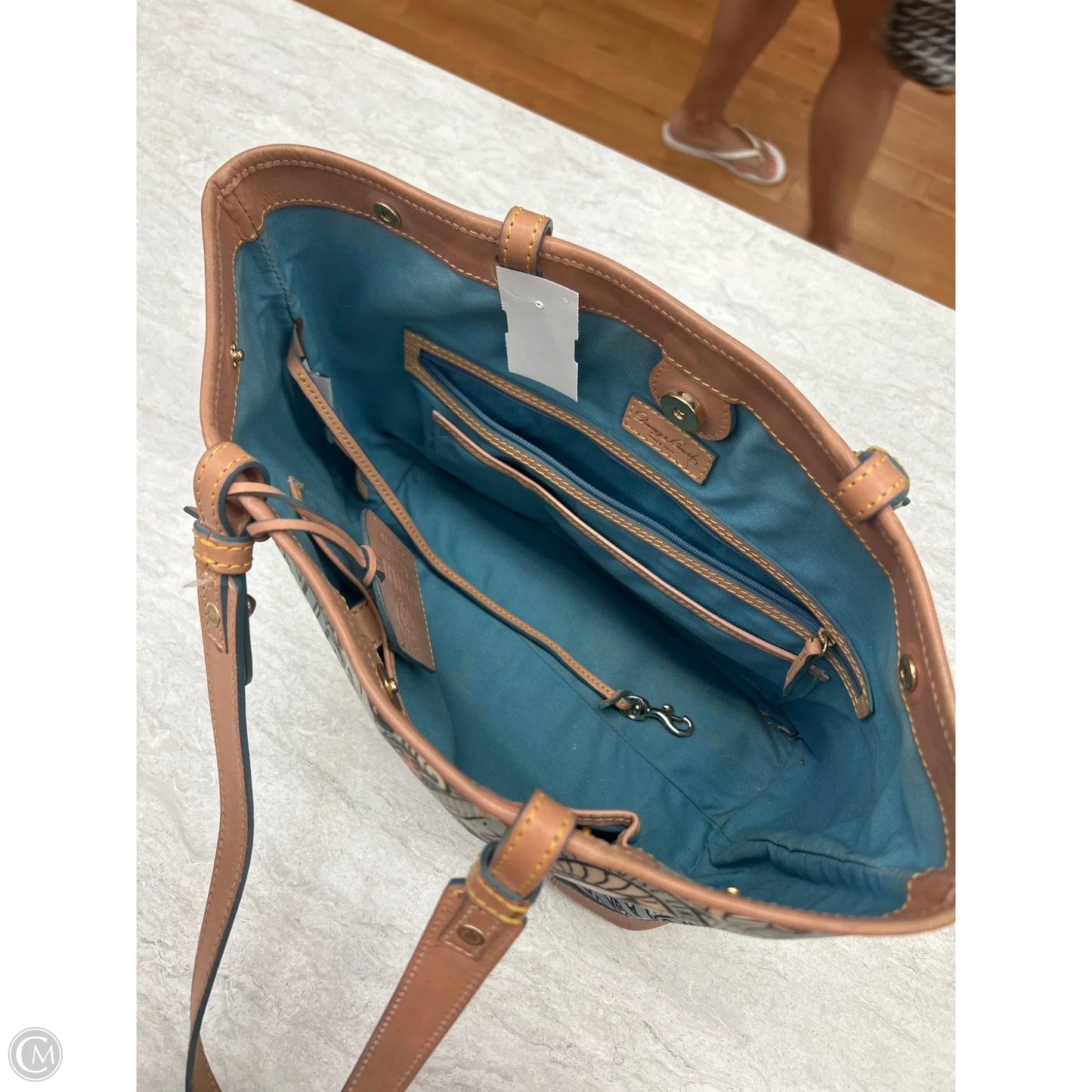 Handbag Designer By Dooney And Bourke, Size: Large