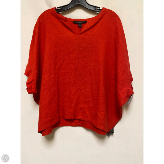 Top Short Sleeve By Marc New York In Red, Size: M