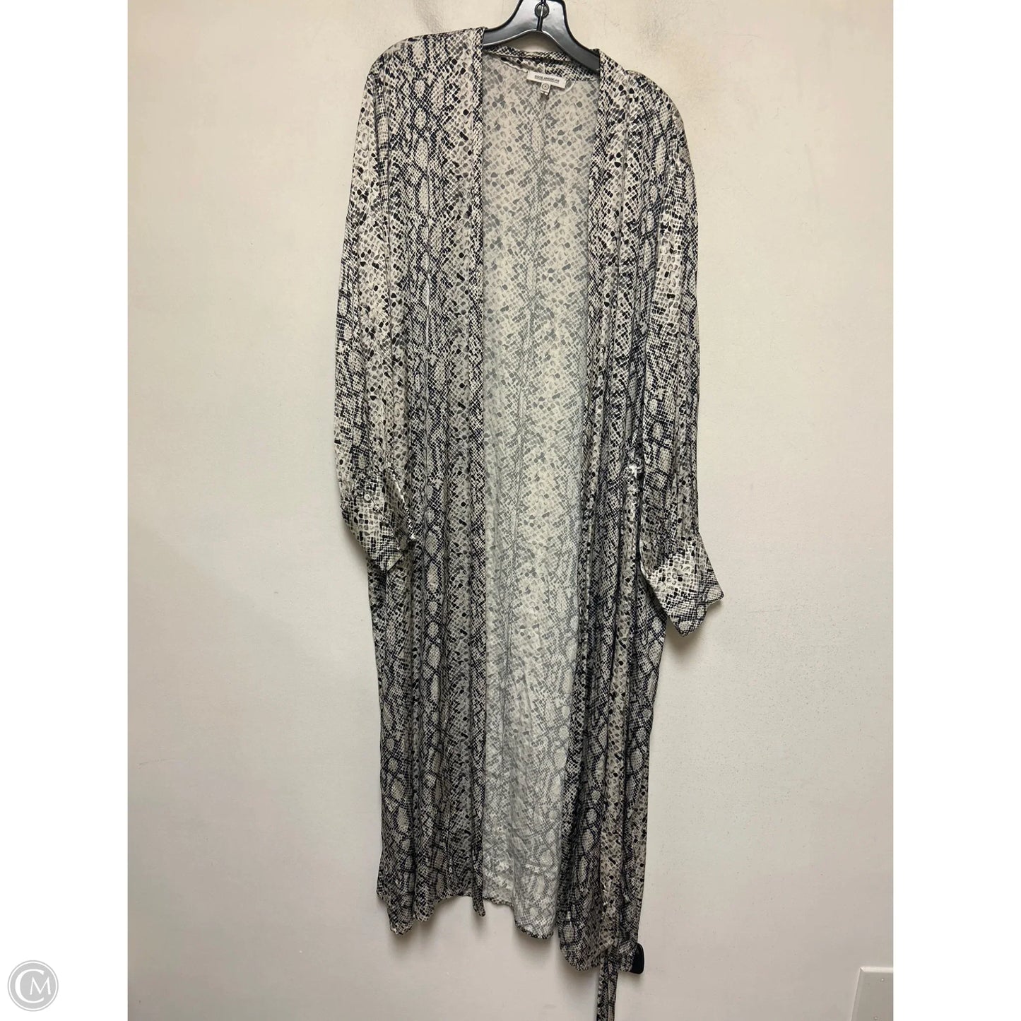 Kimono By Good American In Snakeskin Print, Size: S