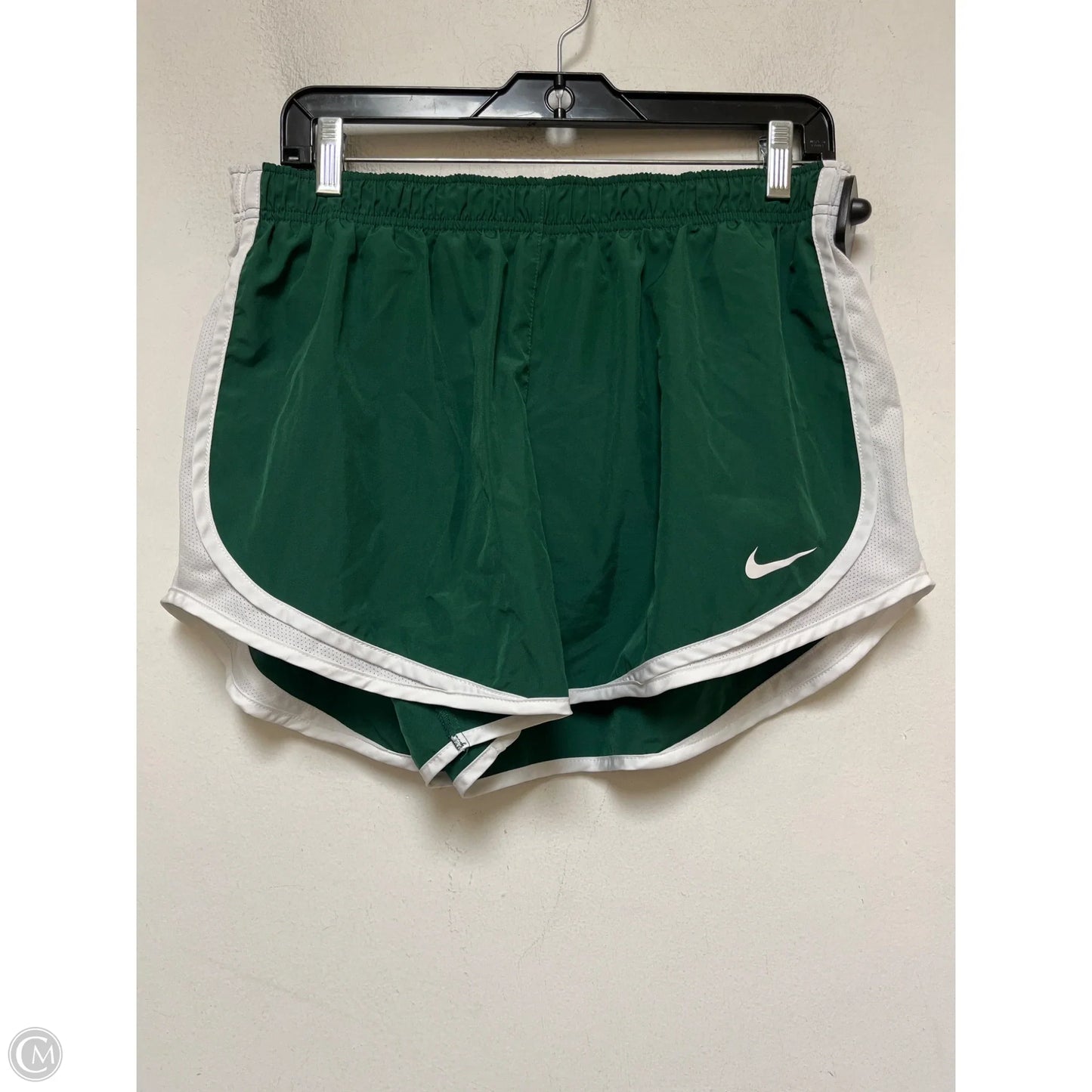 Athletic Shorts By Nike Apparel In Green, Size: Xl