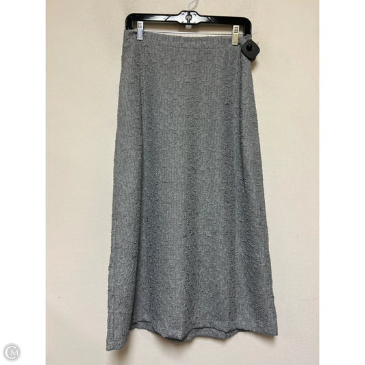 Skirt Maxi By Melloday In Grey, Size: 4