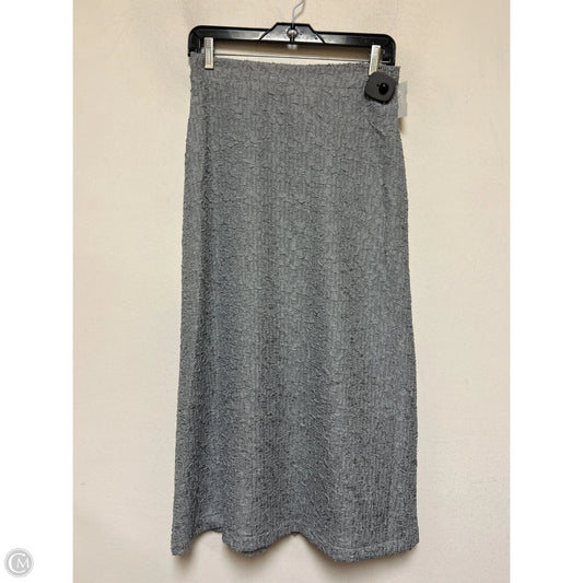 Skirt Maxi By Melloday In Grey, Size: 2