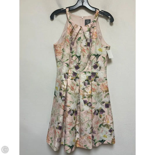 Dress Casual Short By Vince Camuto In Floral Print, Size: S