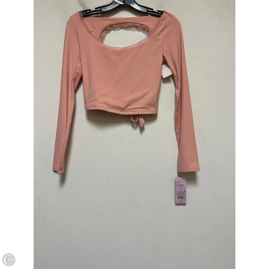 Top Long Sleeve By Wild Fable In Pink, Size: Xs