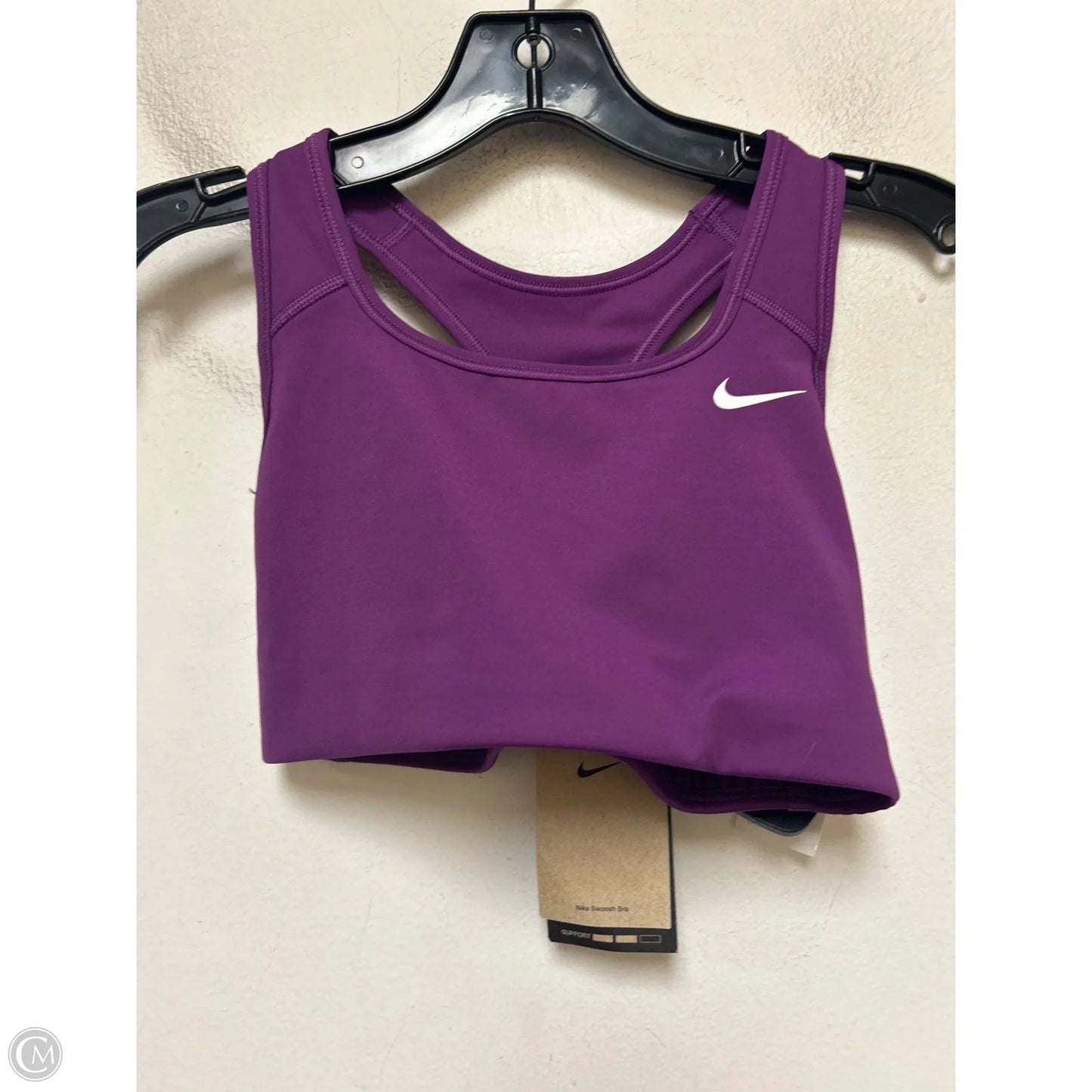 Athletic Bra By Nike Apparel In Purple, Size: S