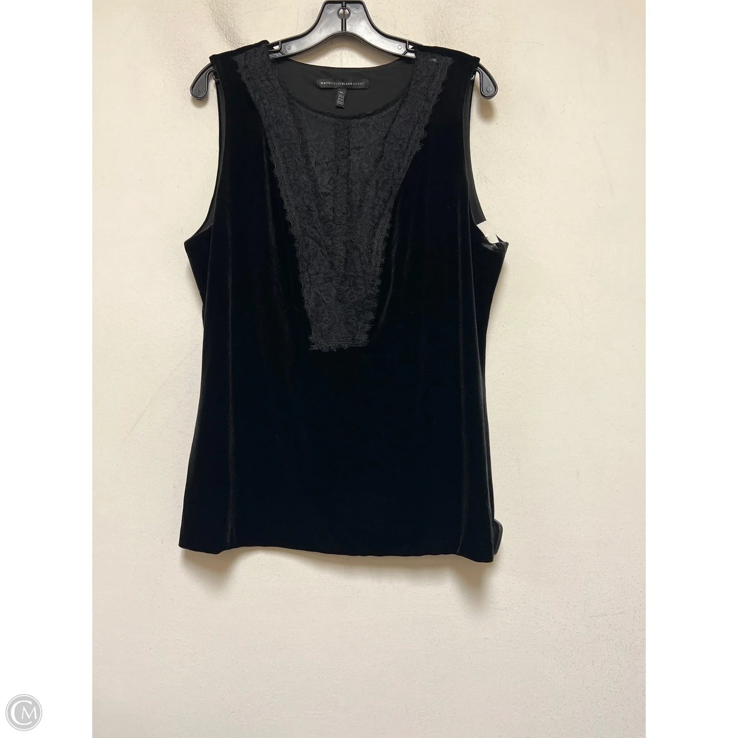 Top Sleeveless By White House Black Market In Black, Size: Xl