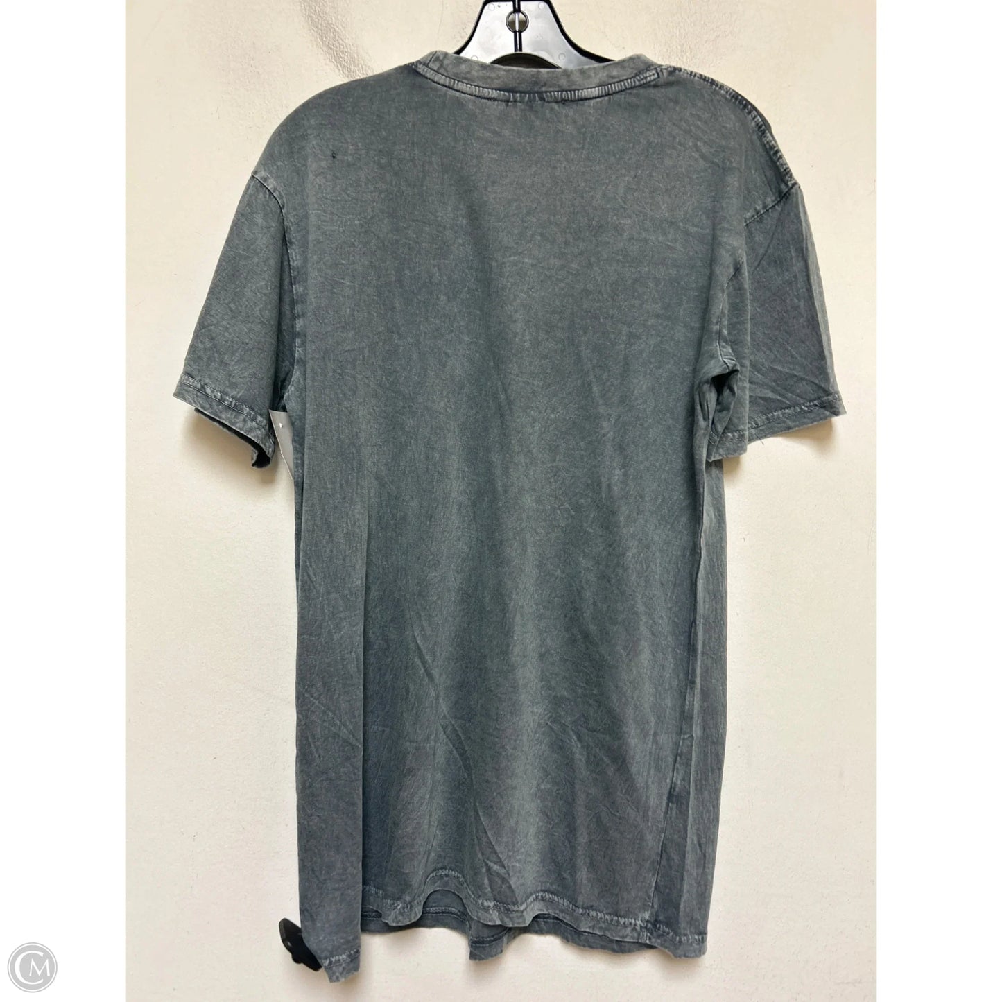 Top Short Sleeve Basic By Simply Southern In Grey, Size: M
