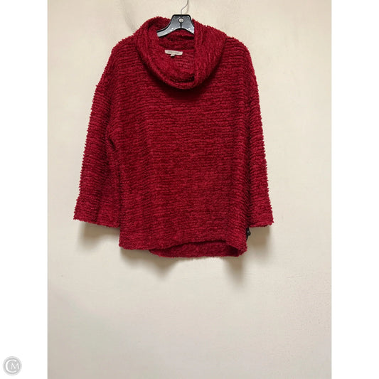 Top Long Sleeve By John Mark In Red, Size: L