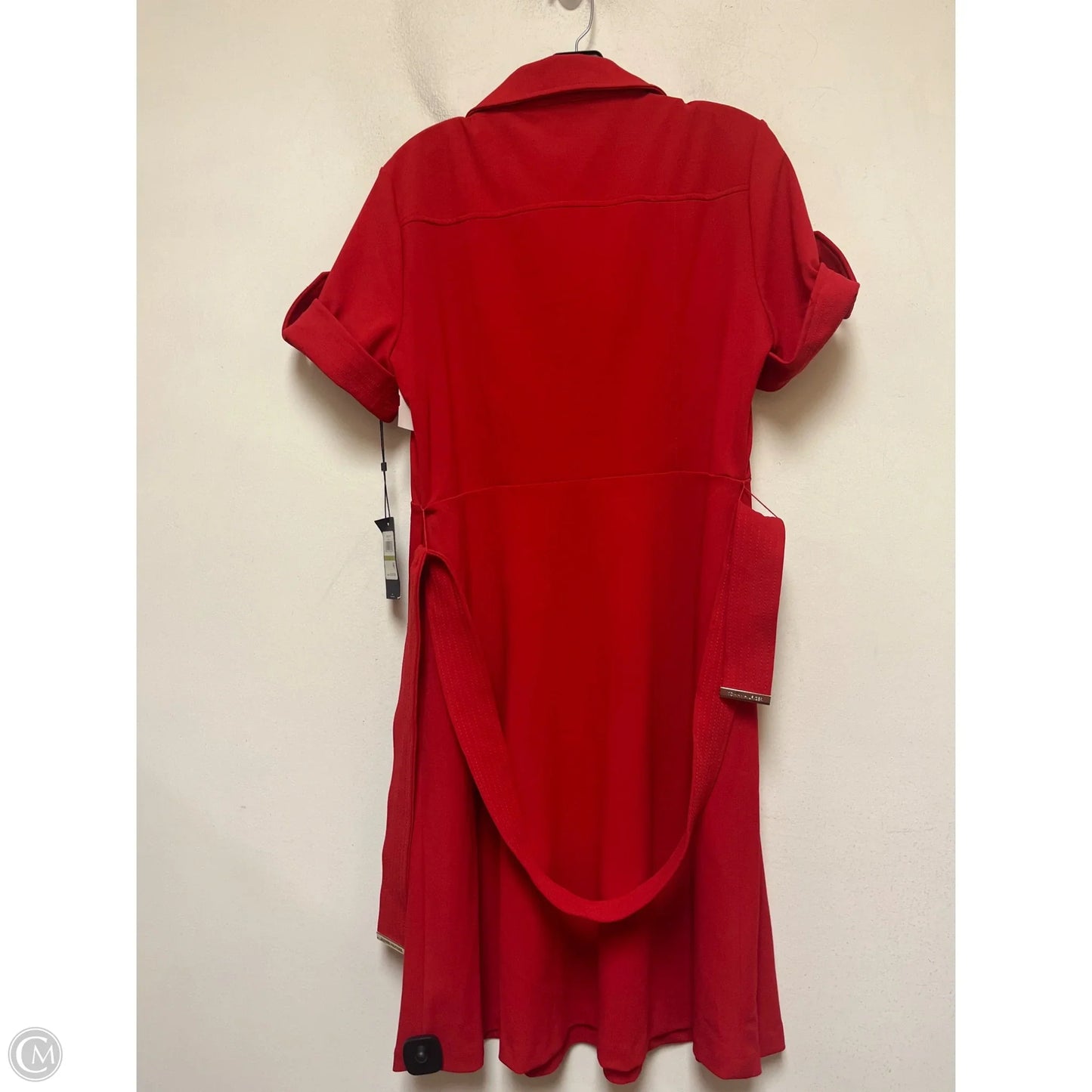 Dress Casual Midi By Tommy Hilfiger In Red, Size: Xl