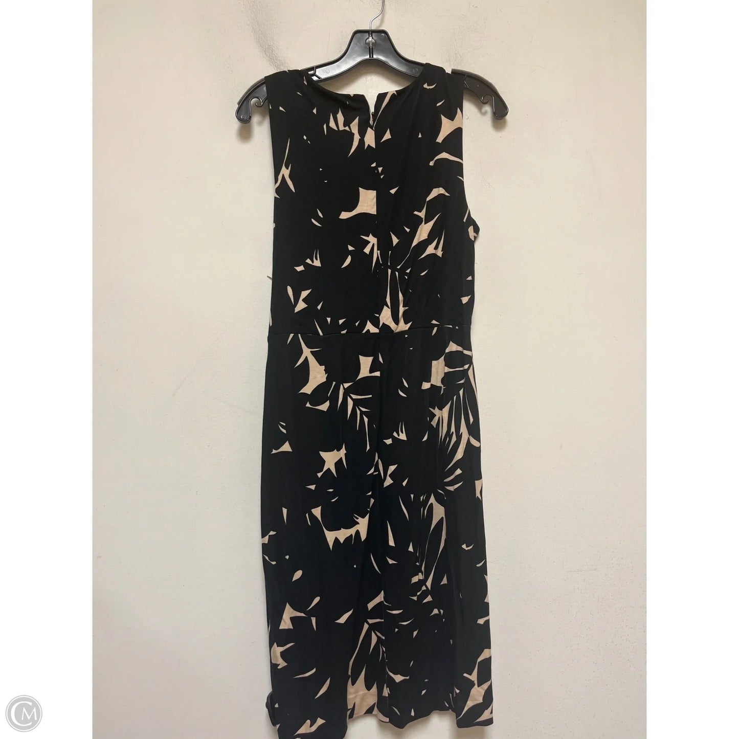 Dress Casual Short By Ann Taylor In Black & Tan, Size: M