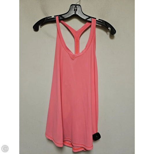 Athletic Tank Top By Lululemon In Pink, Size: M