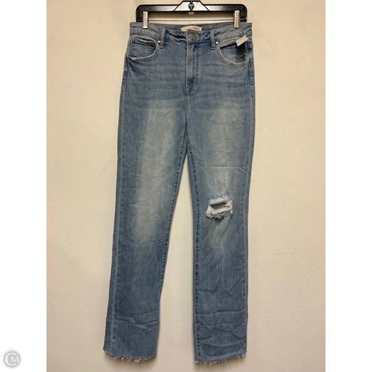 Jeans Boot Cut By Risen In Blue Denim, Size: 8