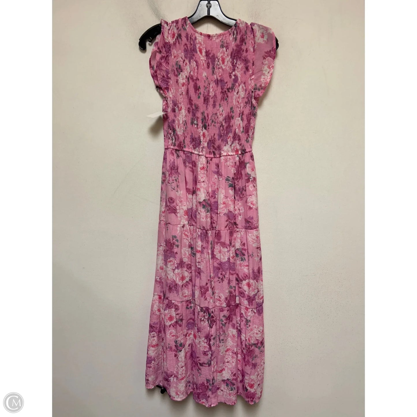 Dress Casual Maxi By Blu Pepper In Floral Print, Size: L
