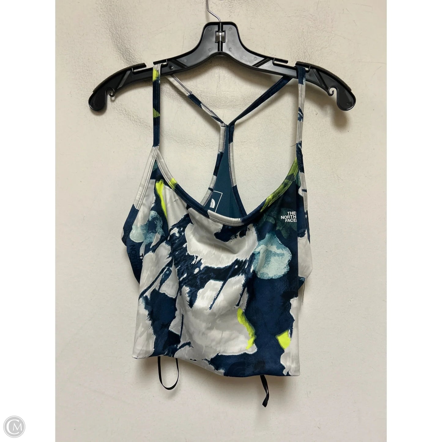 Athletic Tank Top By The North Face In Blue & Green, Size: Xl