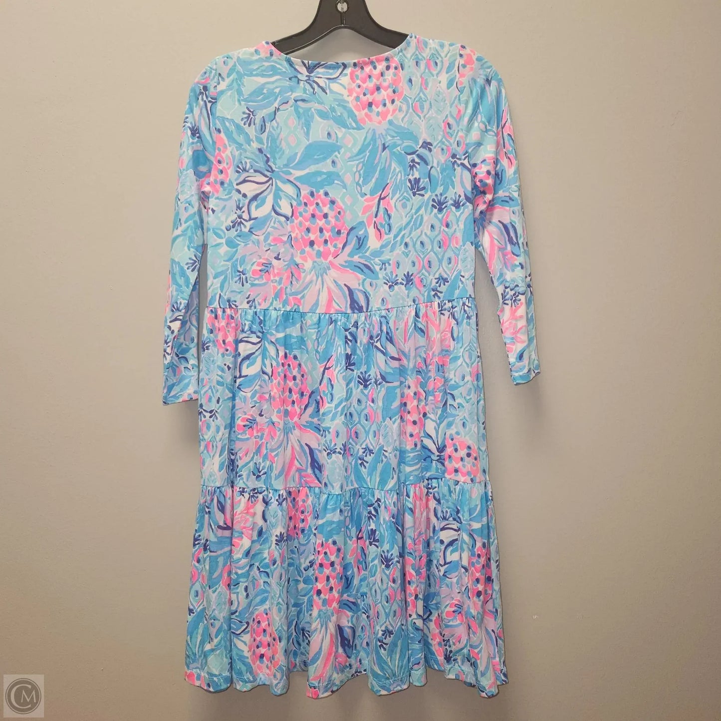 Dress Designer By Lilly Pulitzer In Blue & Pink, Size: Xs