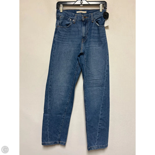 Jeans Boyfriend By Levis In Blue Denim, Size: 2