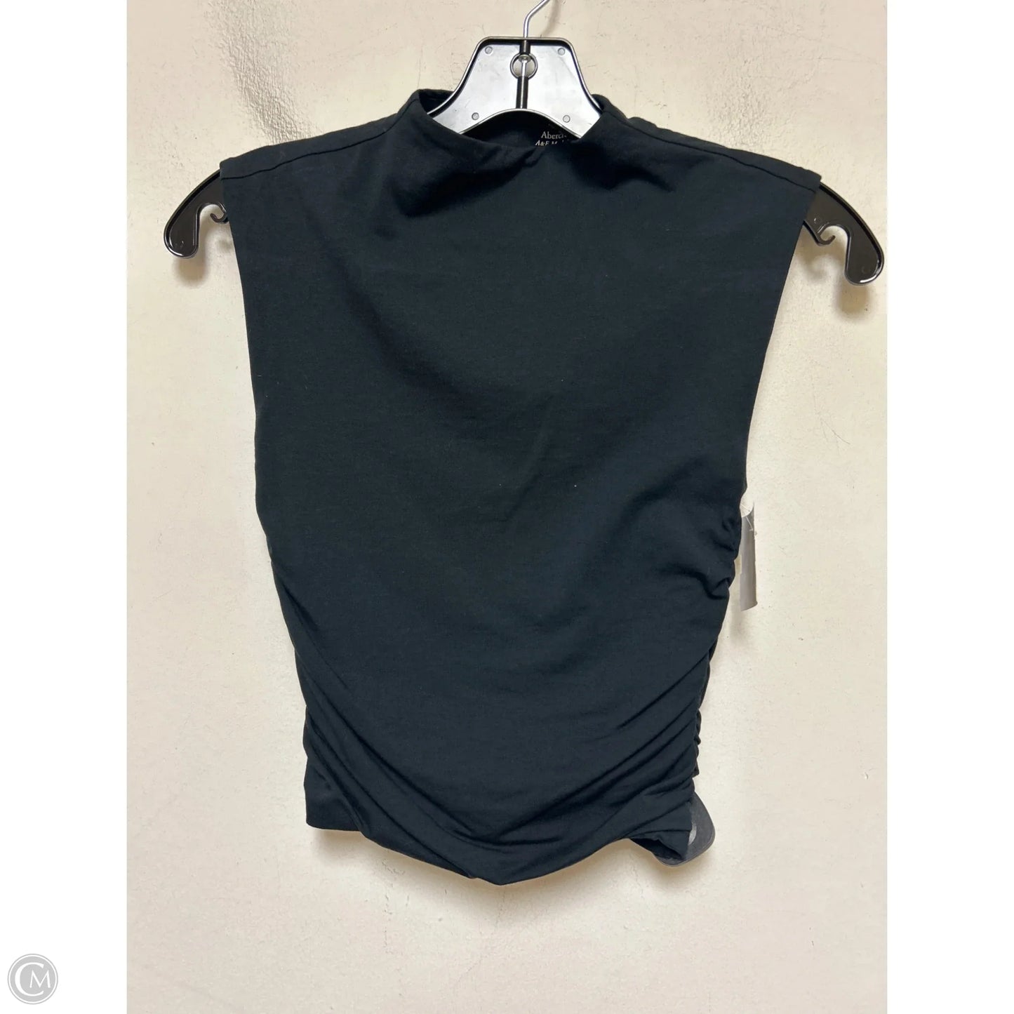 Top Sleeveless By Abercrombie And Fitch In Black, Size: Xxs