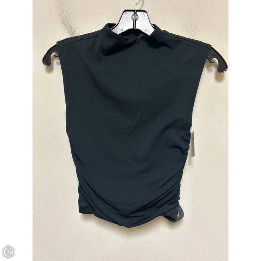 Top Sleeveless By Abercrombie And Fitch In Black, Size: Xxs